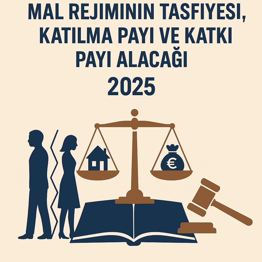 Boşanmada Mal Paylaşımı Davası: Mal Rejiminin Tasfiyesi, Katılma Payı ve Katkı Payı Alacağı 2025