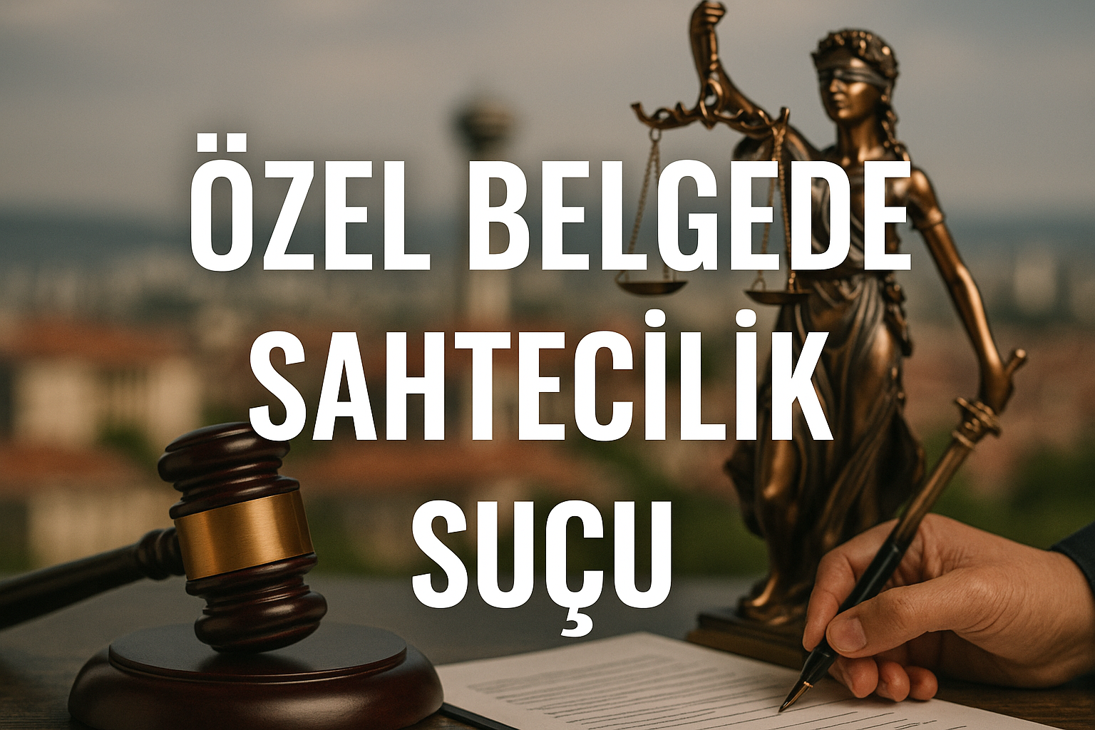 Özel Belgede Sahtecilik Suçu