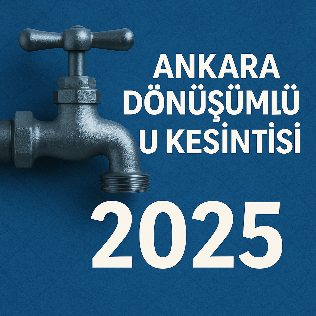 Ankara Dönüşümlü Su Kesintisi 2025: Sebepler, Etkiler ve Çözüm Önerileri