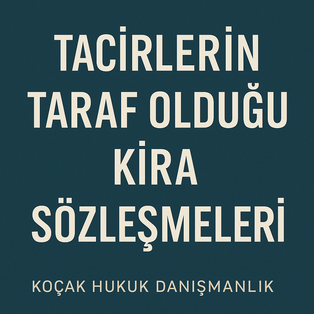 Tacirlerin Taraf Olduğu Kira Sözleşmeleri