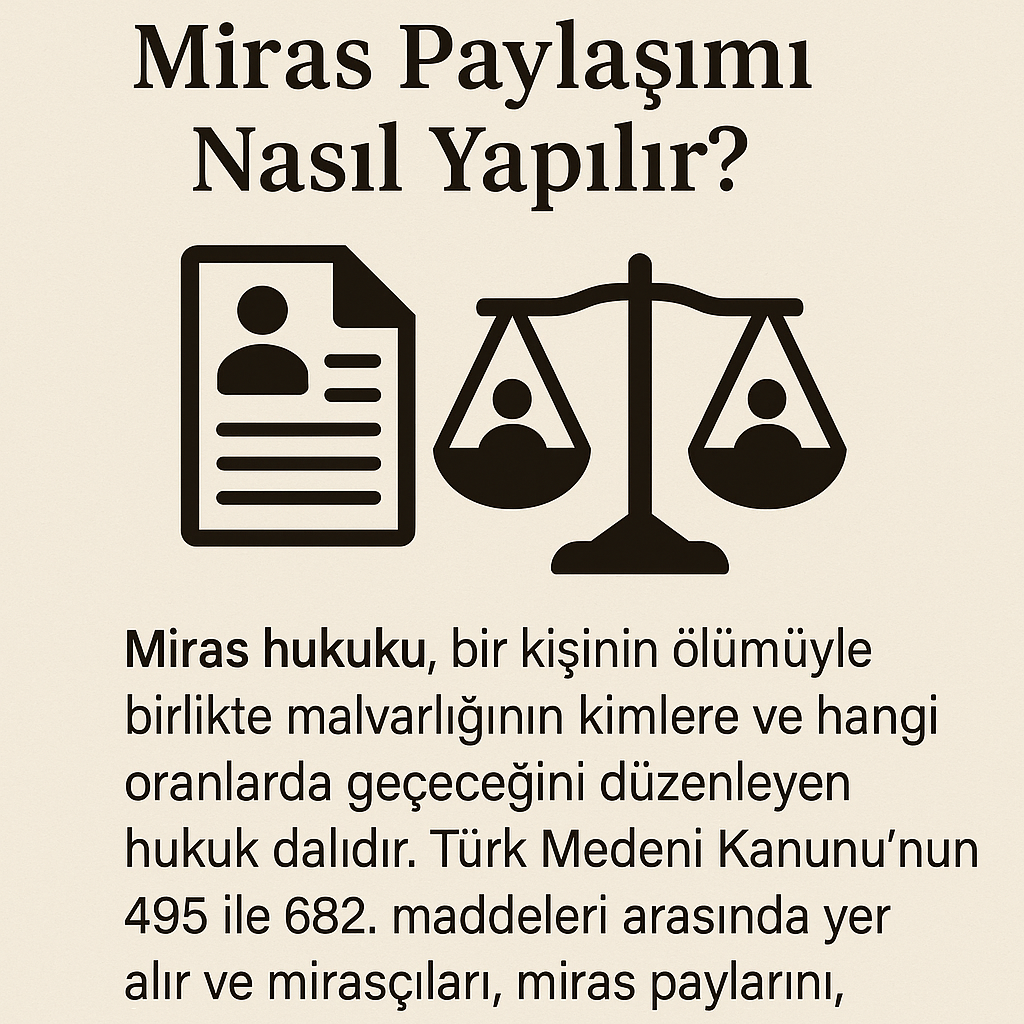 Miras Hukuku Nedir? Miras Paylaşımı Nasıl Yapılır?