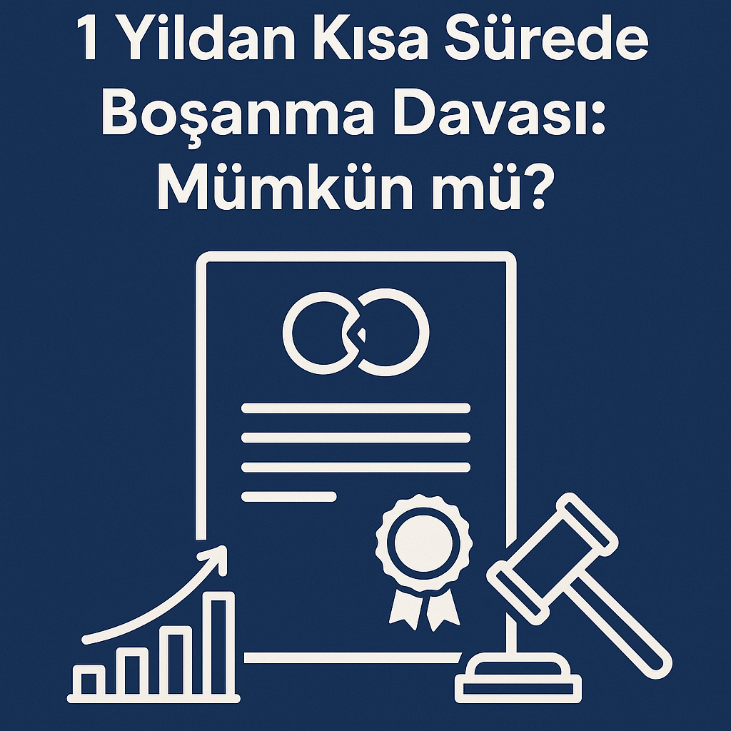 1 Yıldan Kısa Sürede Boşanma Davası: Mümkün mü?