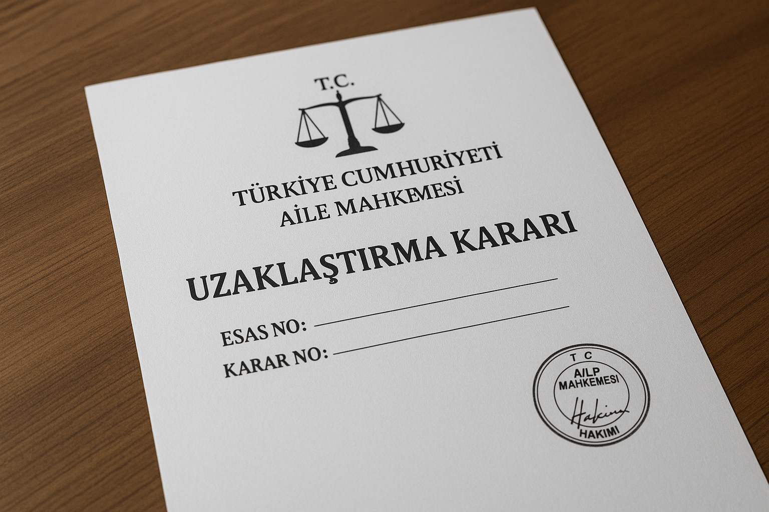 Uzaklaştırma Kararı Nedir?