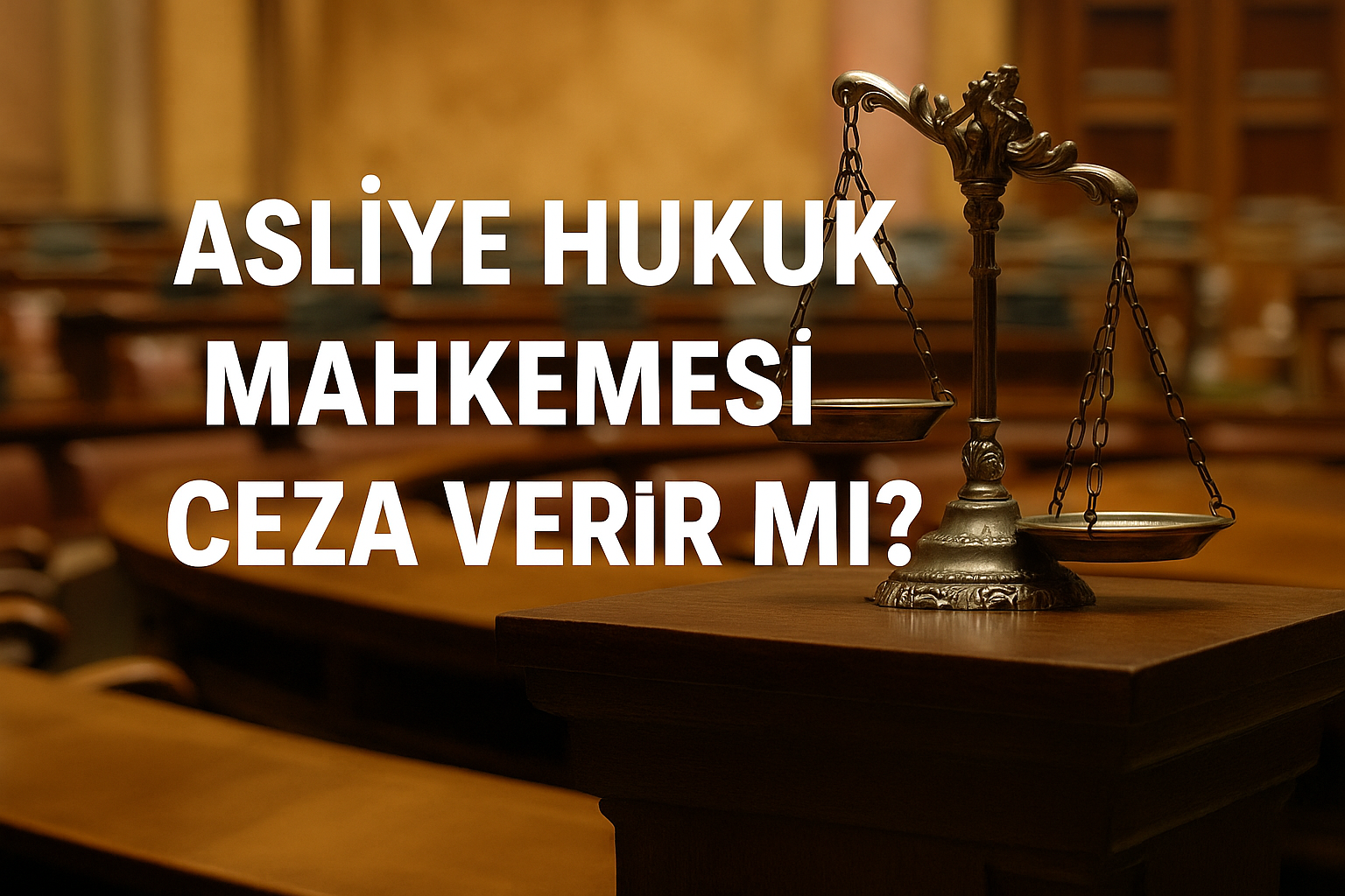 Asliye Hukuk Mahkemesi Ceza Verir Mi?